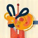 Icon representing practical hands-on learning with textile tools