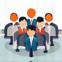 Icon representing networking and professional connections